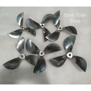 Chân Vịt 3 Cánh (Cánh Quạt Đẩy) Chạy Xuồng, Ghe 24cm, 26cm, 28cm, 30cm, 32cm, 34cm đường kính thật