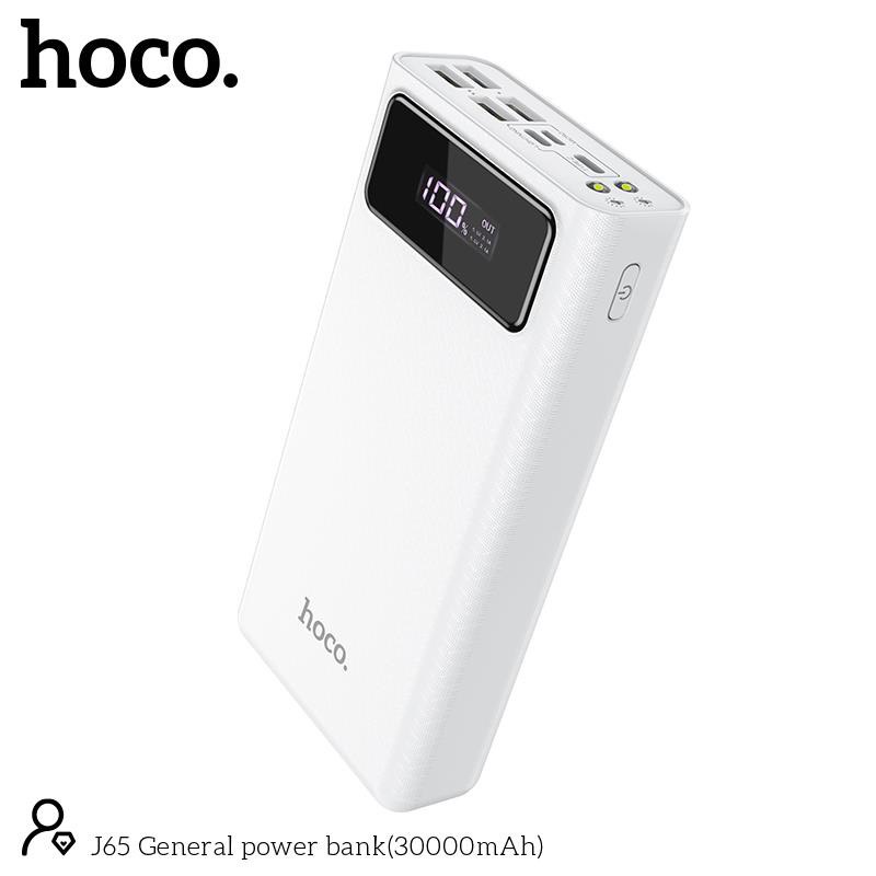 [Mã 33ELSALE hoàn 7% đơn 300K] Pin Sạc dự phòng Hoco J65 dung lượng 30.000mAh Chính Hãng