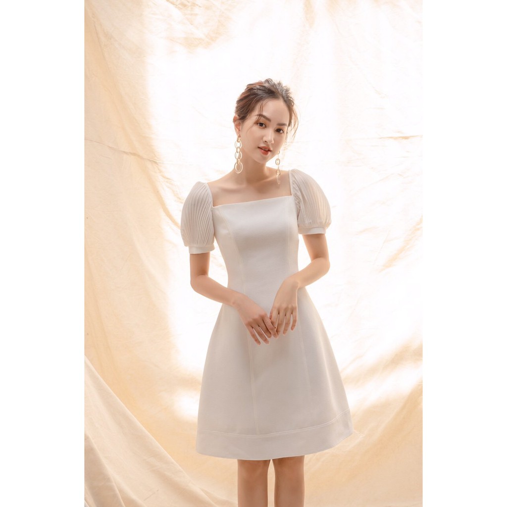 đầm ulzang nữ dáng tiểu thư tay bồng💖FREESHIP💖đầm nữ hottrend SK90123 | BigBuy360 - bigbuy360.vn