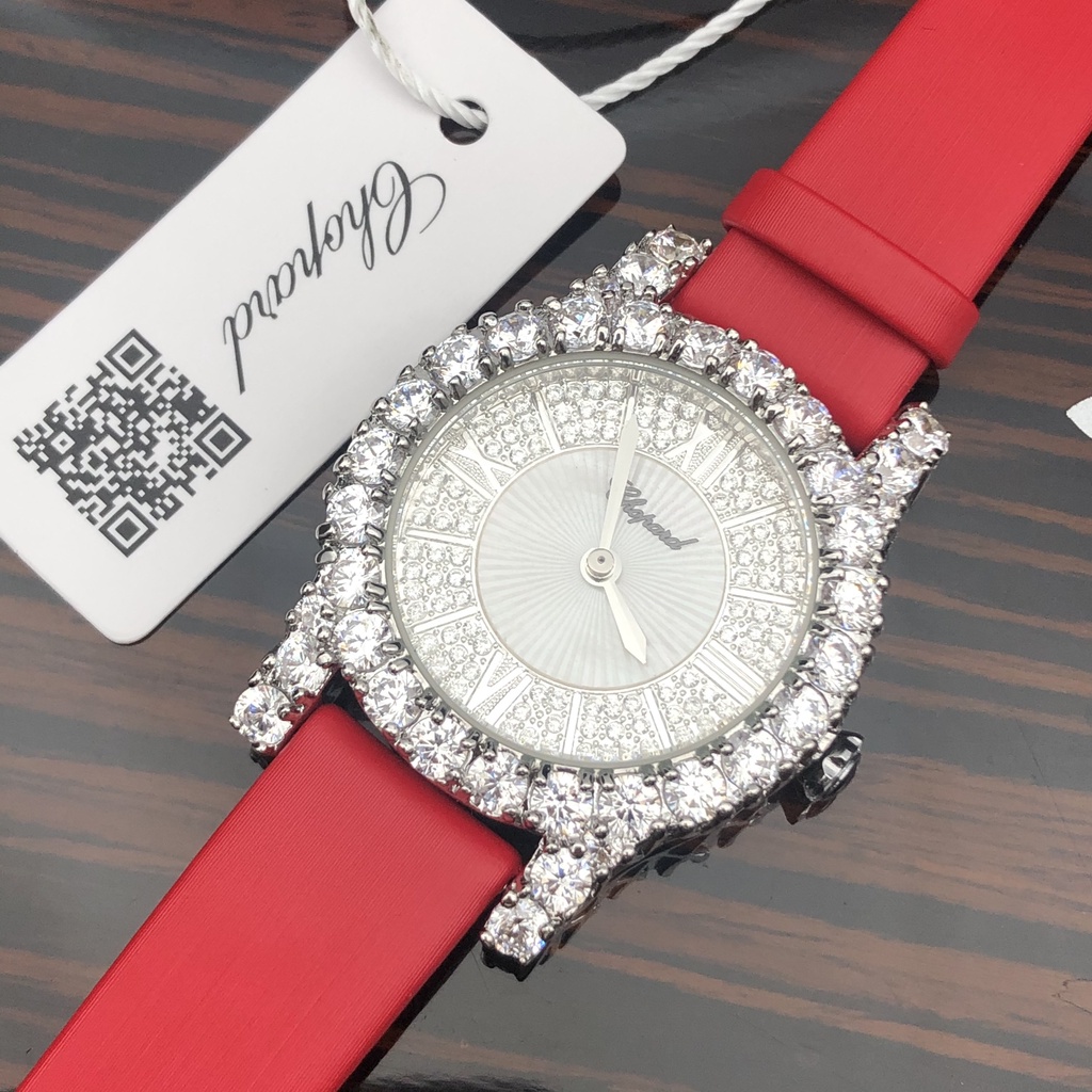 Đồng Hồ Nữ CHOPARD Đính Đá Sang Chảnh, Máy Pin Nhật size 32mm Chống Nước 5ATM [Bảo Hành 18 Tháng - 1 Đổi 1 15 Ngày] | BigBuy360 - bigbuy360.vn