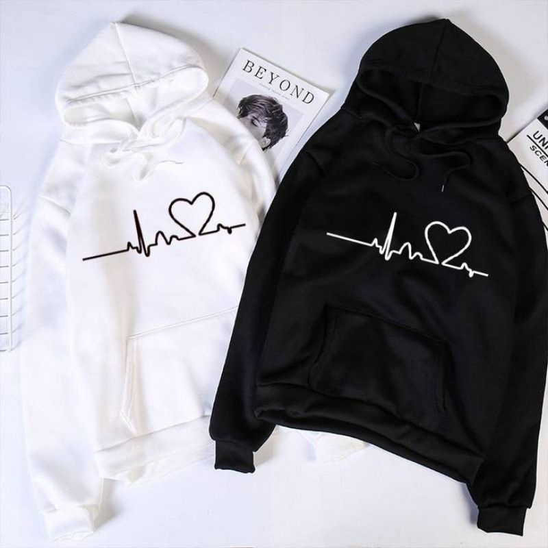 Áo Khoác Hoodie Cặp Đôi Vải Cotton Chất Lượng Cao Size M L XL XXL XXXL XXXXL Cho Cặp Đôi