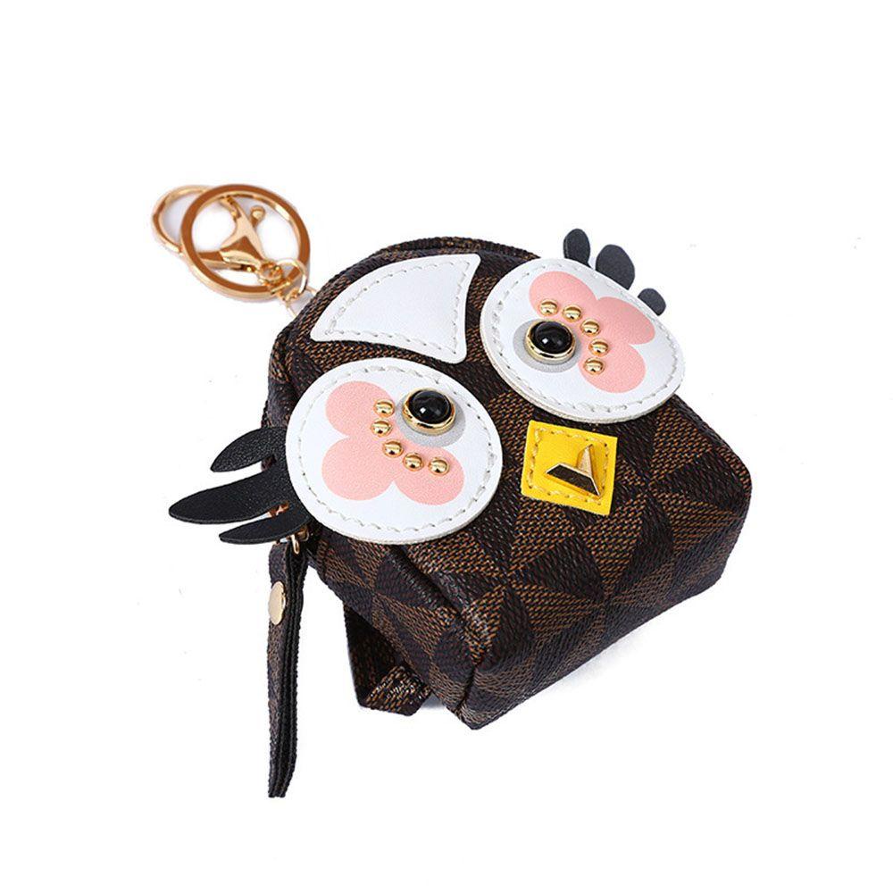Ví Đựng Tiền Xu Mini Hình Cú Mèo Dễ Thương