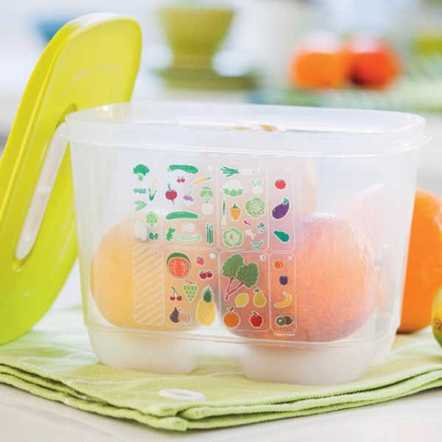 Tupperware Bộ hộp trữ mát có nút hô hấp Ventsmart 5 hộp - Vensmart 5