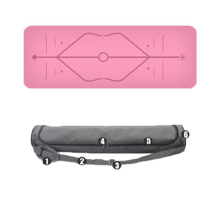 Thảm định tuyến 5mm PU(Kèm túi+chai xịt thảm)-Màu hồng