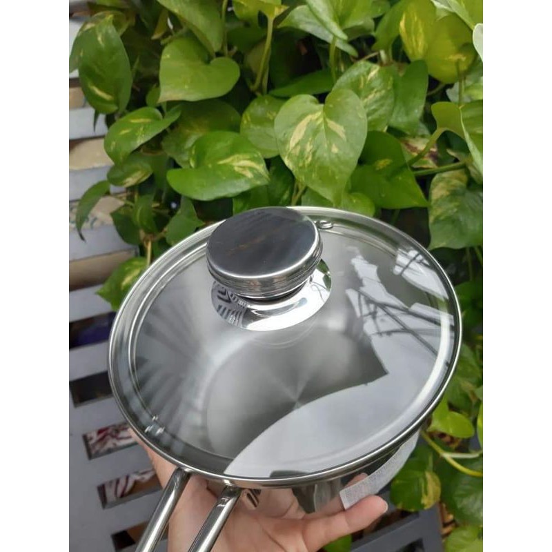 NỒI INOX 3 ĐÁY CAO CẤP 16CM