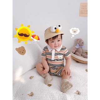Body kẻ ngang nâu gấu_