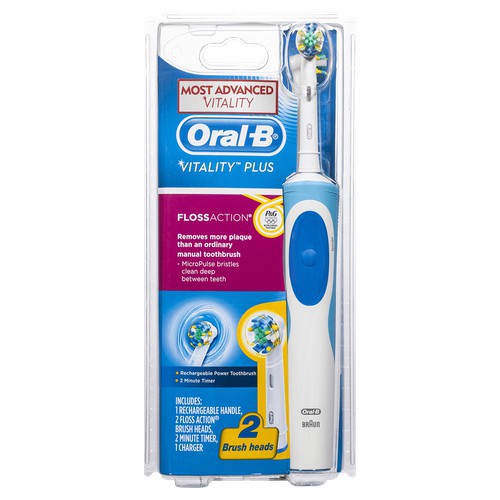 Bàn Chải Điện 2 Đầu Oral-B Vitality Plus FlossAction