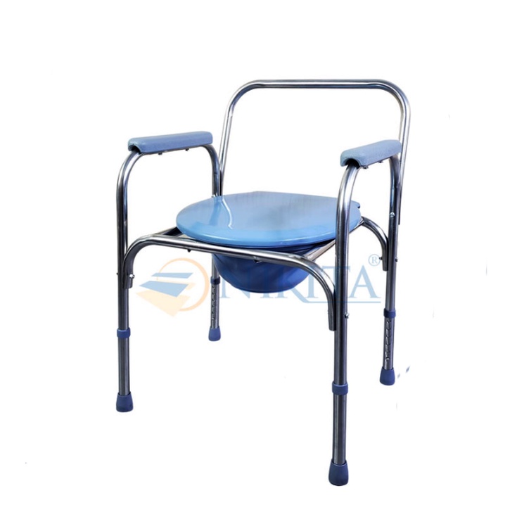 Ghế bô cho người già, bô vệ sinh cho bé, 2022 - Chính  hãng NIKITA - Mẫu tải trọng 120kg - Có thể Tăng giảm chiều cao