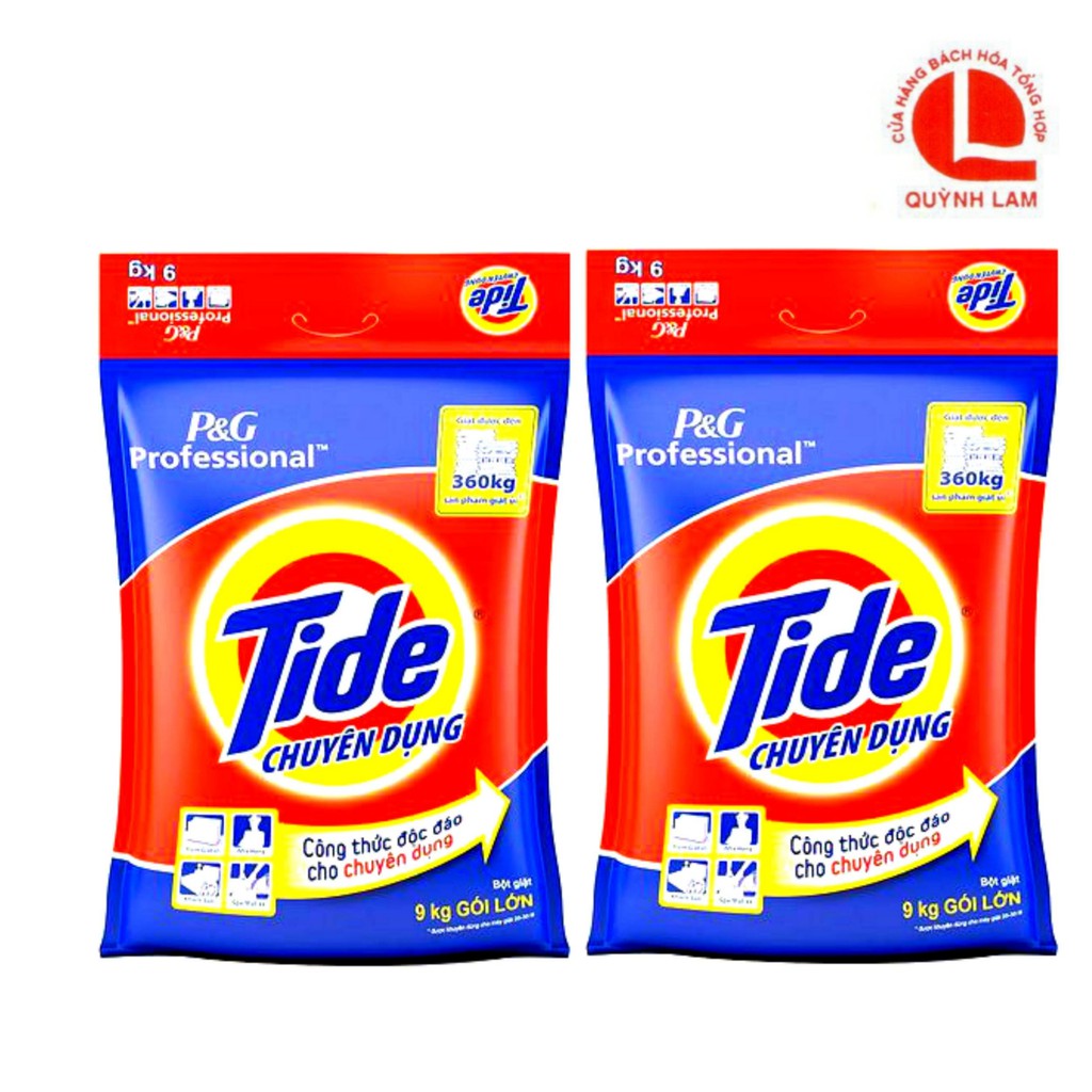 BỘT GIẶT TIDE CHUYÊN DỤNG-9kg