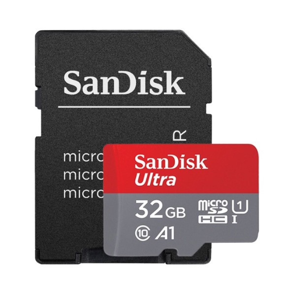 Thẻ nhớ  Micro SD 32GB SanDisk Ultra Class 10, Tốc độ 100MB/s | BH 5 năm 1 đổi 1 | BigBuy360 - bigbuy360.vn