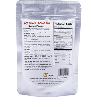 Bột Chanh Bông Tím Trivie