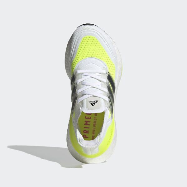 Giày CHÍNH HÃNG - Ultra Boost 21 White Solar Yellow - FZ2929 - Bounty Sneakers
