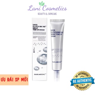 Kem Dưỡng Trắng Da Sur Medic Super Glutathione 100 Bright Tone Up Cream