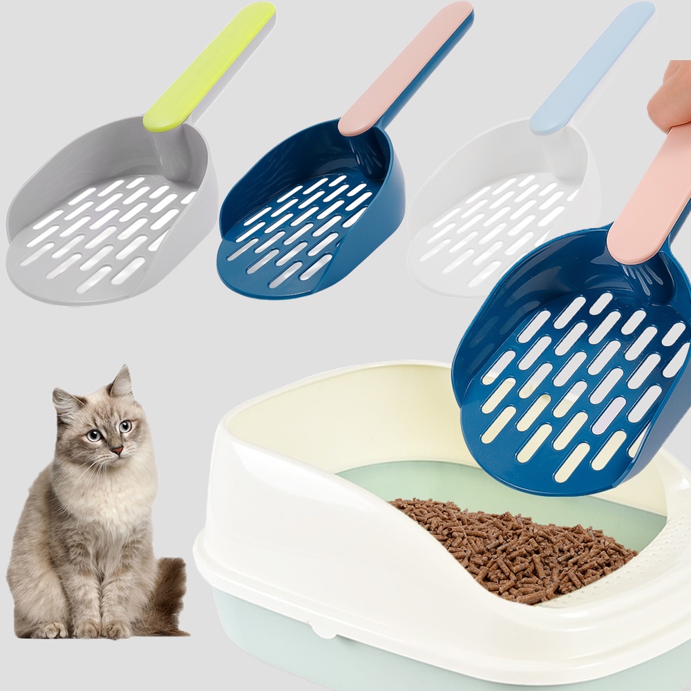 Xẻng Dọn Dẹp Chất Liệu Nhựa Bền Vệ Sinh Cho Mèo