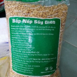 Ngô nếp sấy giòn