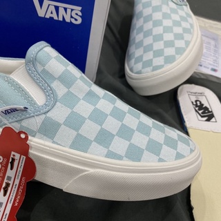 GIÀY VAN.S CARO BLUE CHECKBOT 1:1 SC ( FULL BOX + FREE SHIP )