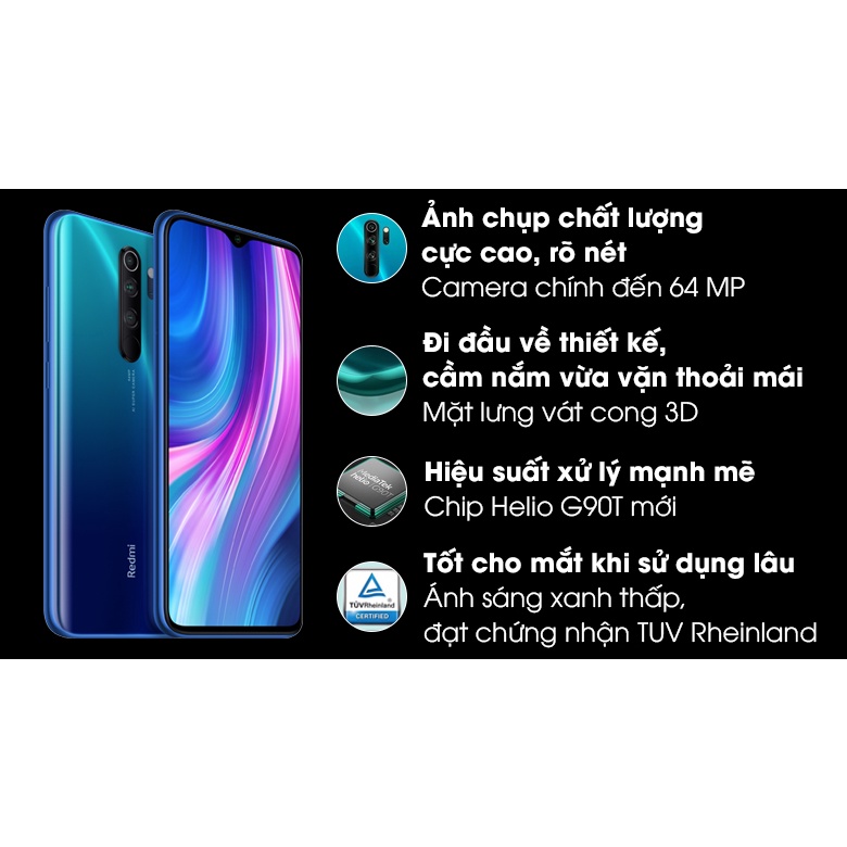 Điện thoại Xiaomi Redmi Note 8 Pro 6GB/64GB 99%