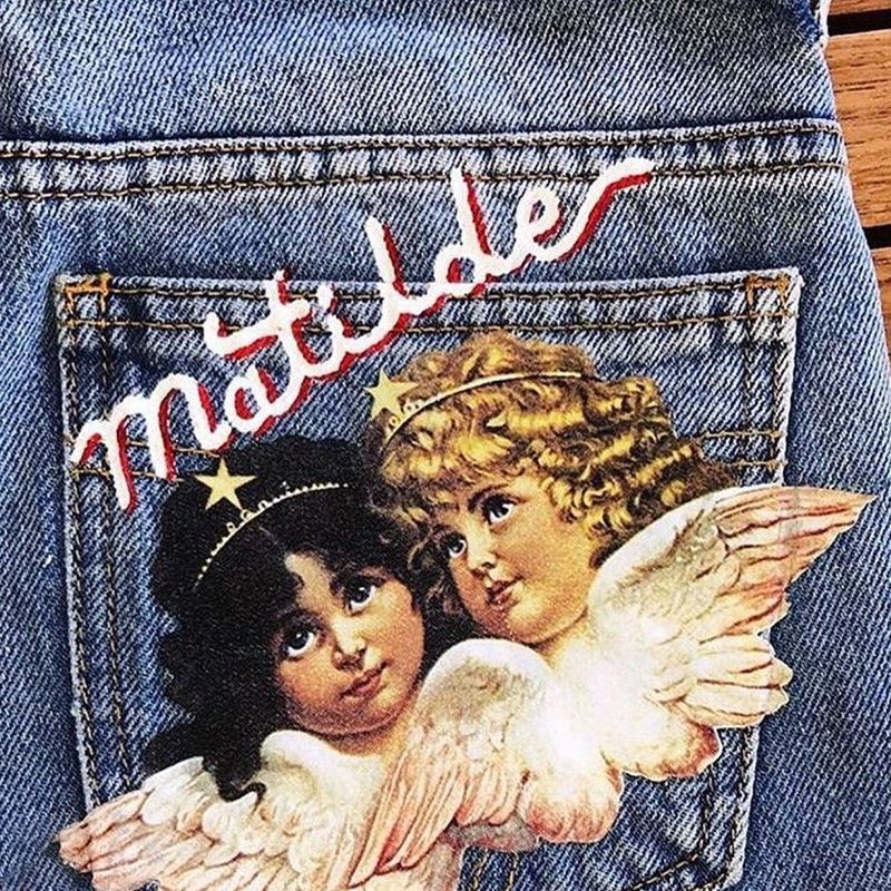 Quần Short Jeans Lưng Cao Phong Cách Âu Mỹ Cho Nữ