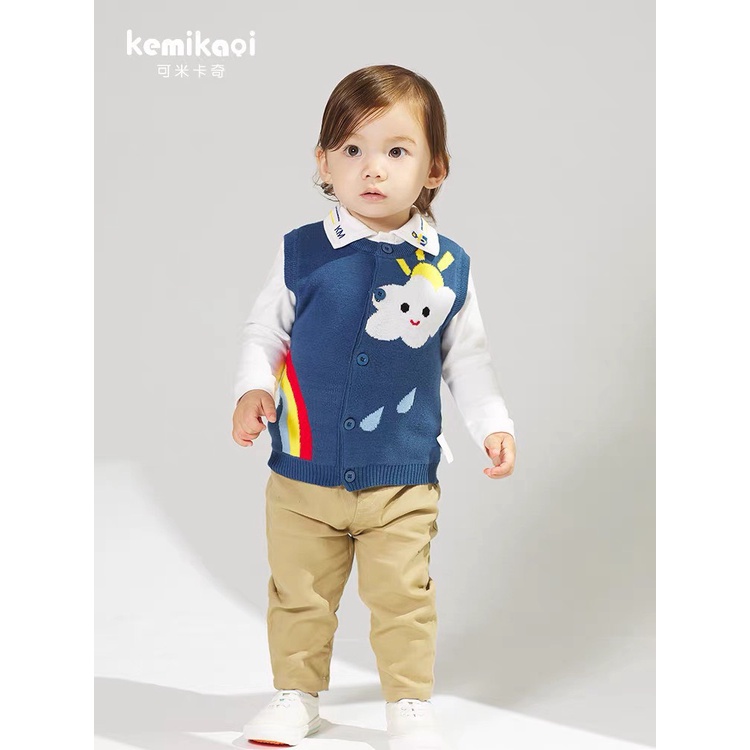 Áo gile len Quảng Châu cho bé trai, bé gái từ 5-13kg- Áo len cho bé- Áo len gile cho bé- Áo len Quảng Châu KidbabyOnline