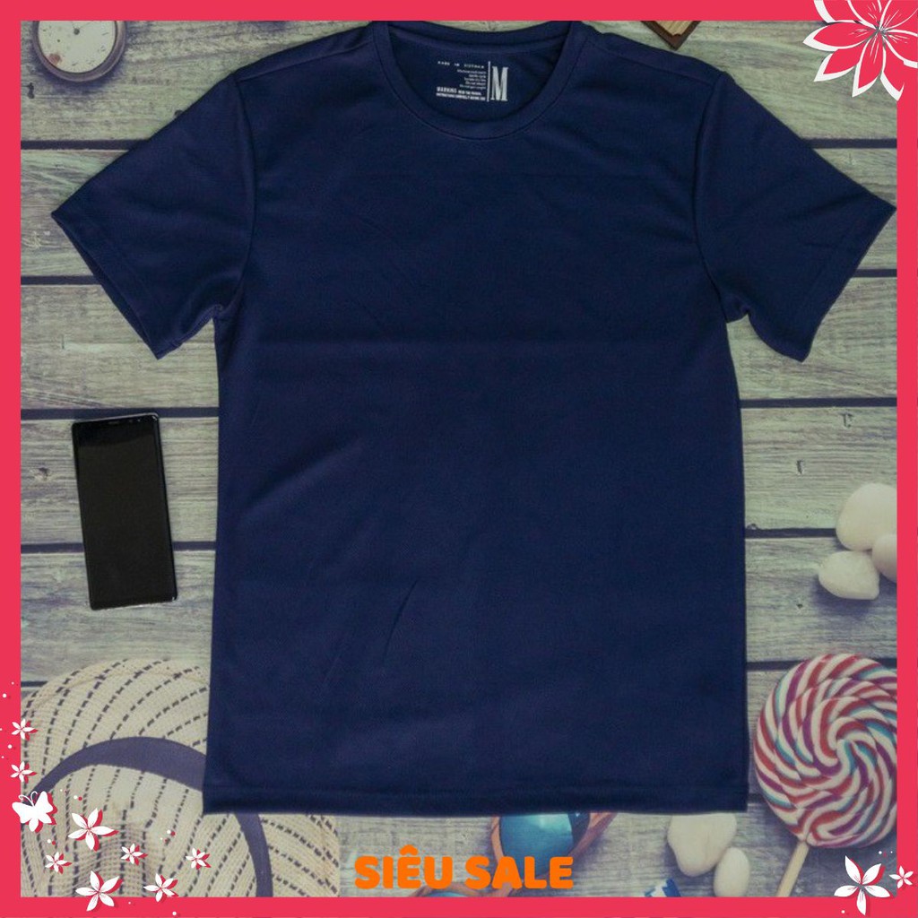 Áo Thun Nam Cổ Tròn Tay Ngắn Vải Cotton Mềm Mịn Cao Cấp A01-020 thaonguyen_shop3