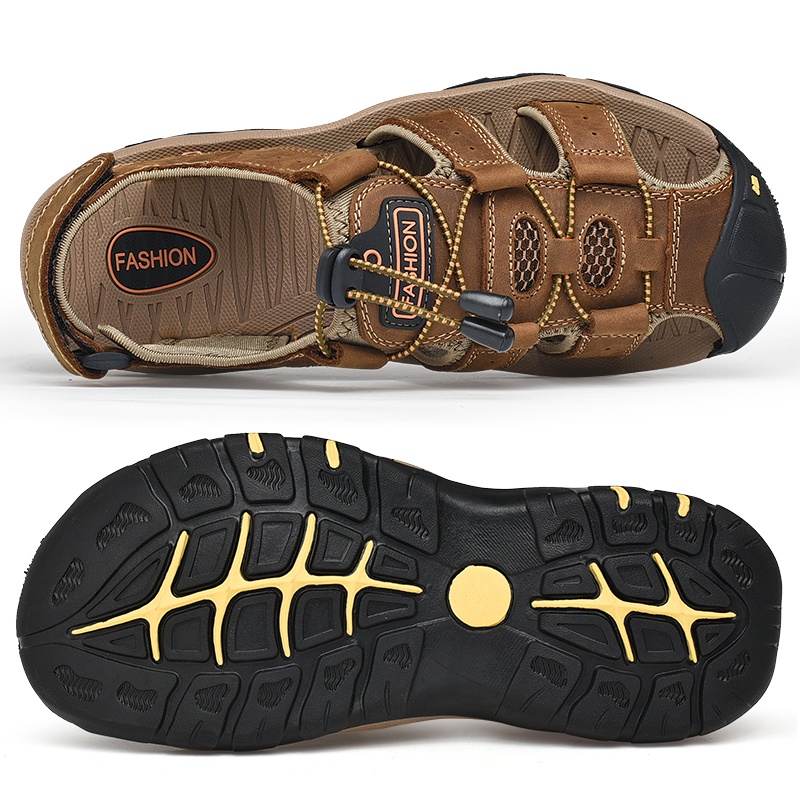 ✅Xăng đan Da Thời Trang Cho Nam Size 38-47