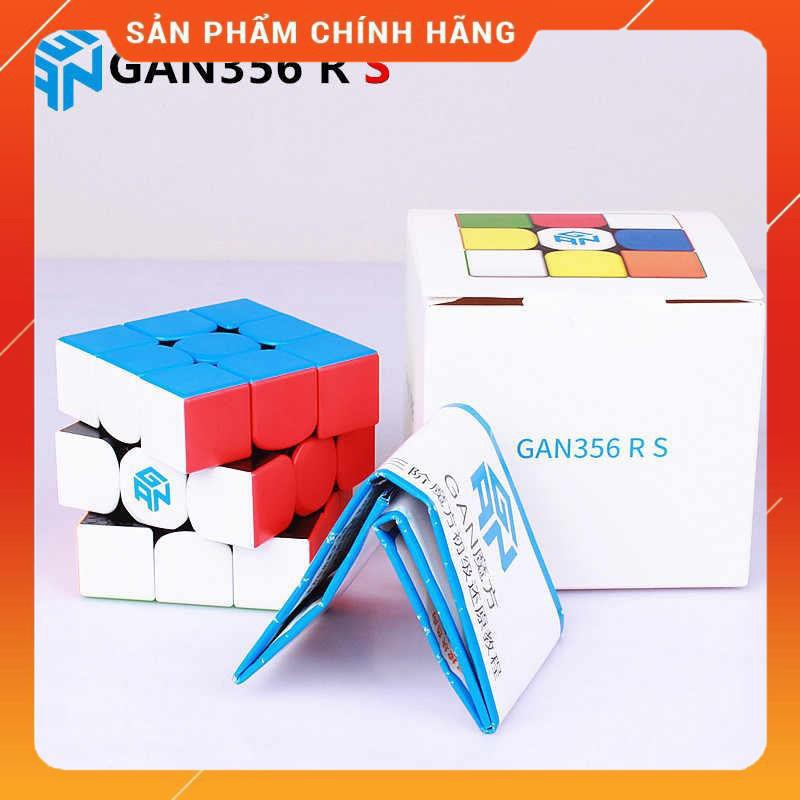 Đồ chơi Rubik 3x3x3 cao cấp Gan 356 RS Stickerless - Rubik Ocean