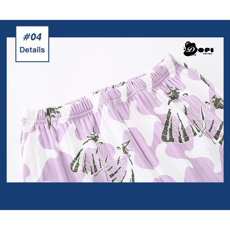 (DBO107) Đồ bộ mặc nhà thu đông dài tay CHUNKEER cao cấp