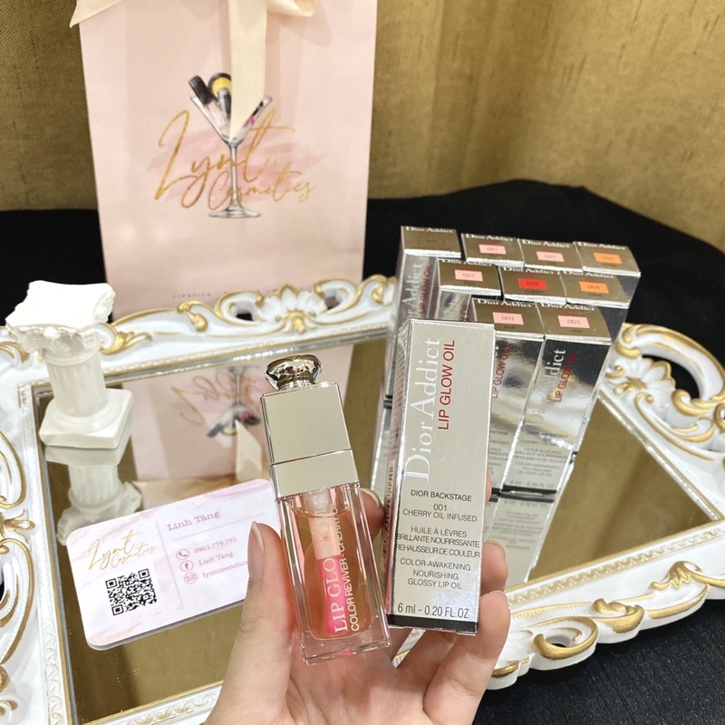 [Fullbox] Son dưỡng Dior Lip Glow Oil 000, 001, 004, 006, 015