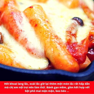Bột phô mai thơm ngon Hàn Quốc làm gà lắc, khoai lắc, ngô lắc...