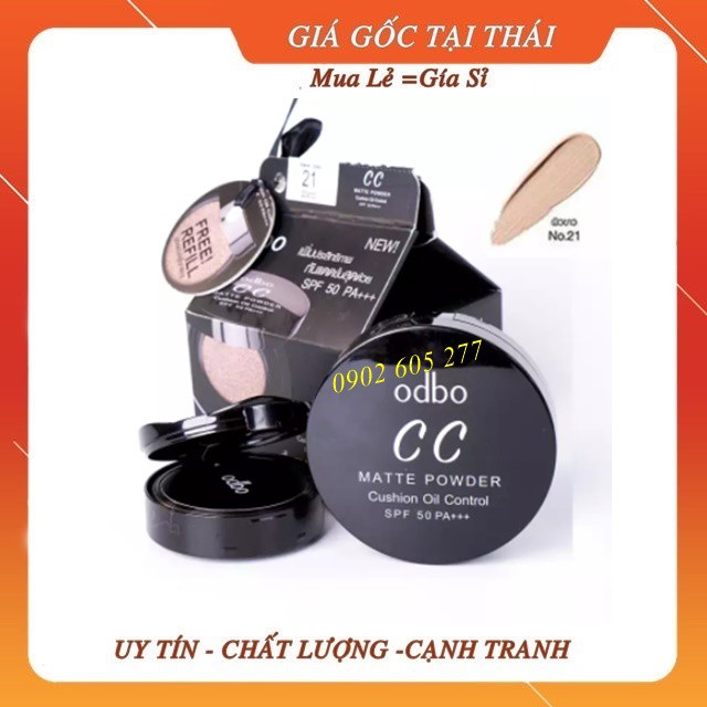 [hàng chính hãng]PHẤN NƯỚC CC Odbo Cushion Oil Control Thái Lan