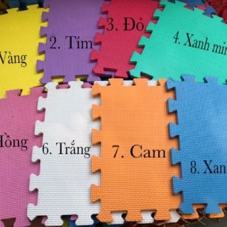 Thảm lót sàn màu sắc 30*30*1cm