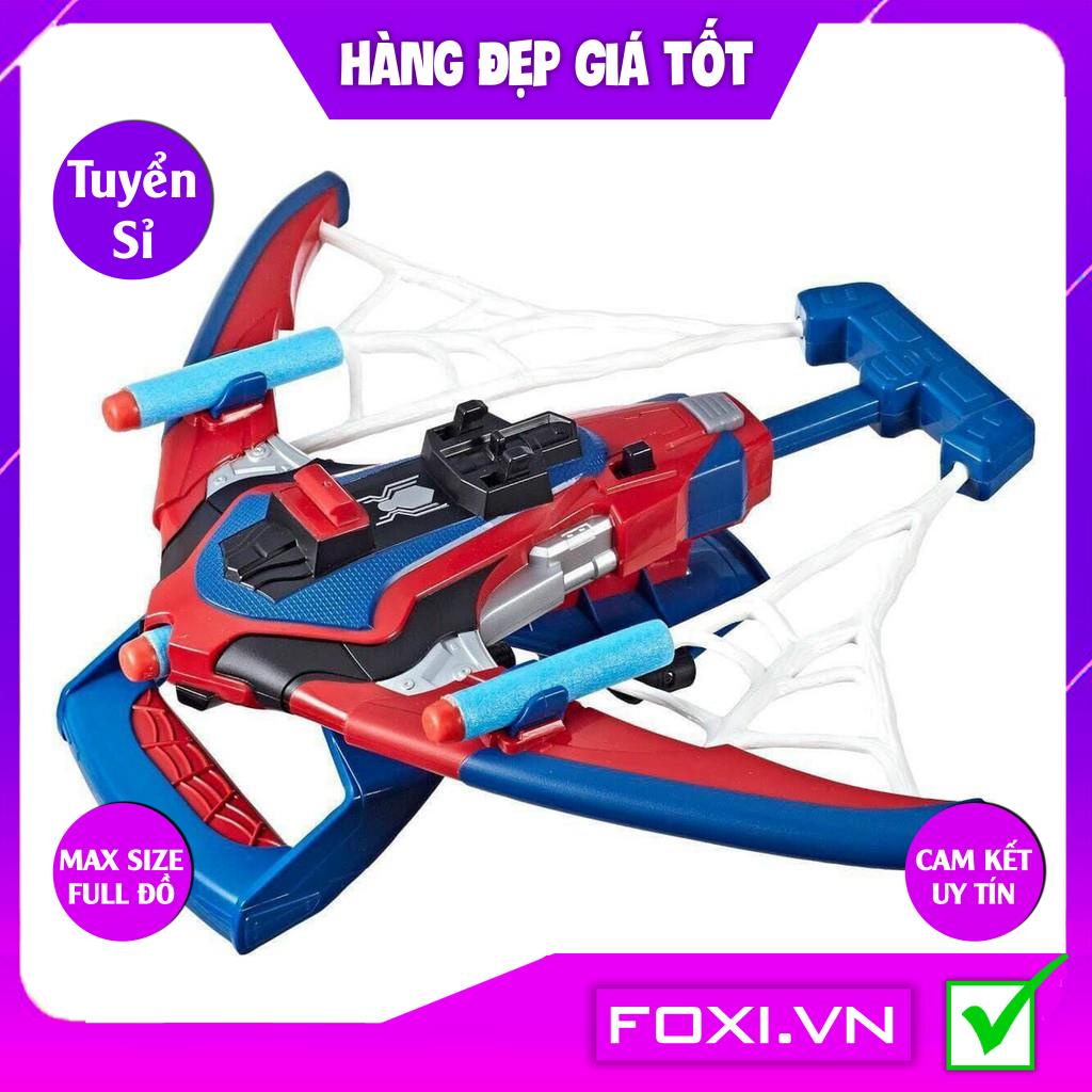 Bộ đồ chơi nỏ đeo cung tên siêu anh hùng người nhện-hàng Việt Nam xuất khẩu cao cấp-Thương hiệu Hasbro
