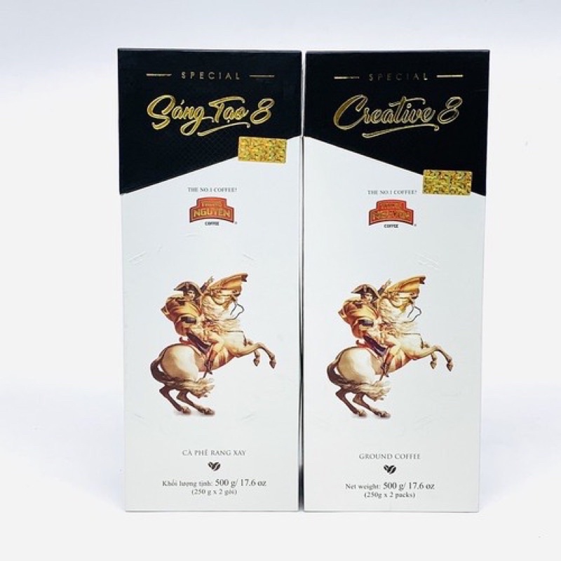 Cafe Trung Nguyên Legend Sáng Tạo 8 hộp 500gr