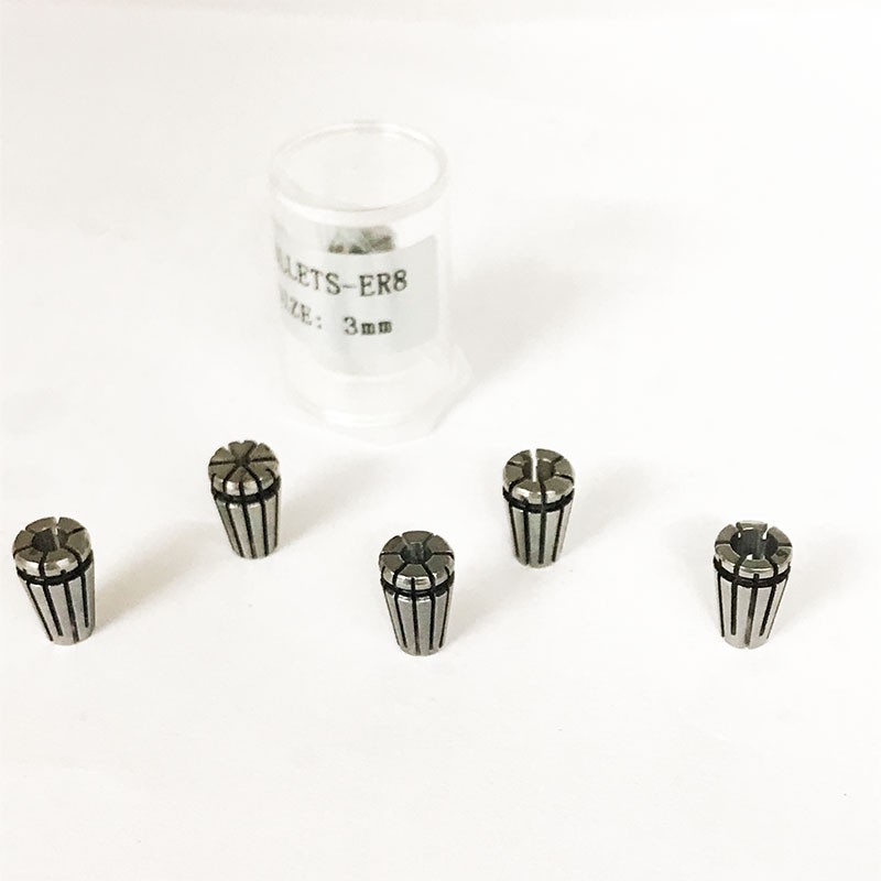 Ống kẹp dao Collet ER8-2, ER8-2.5, ER8-3.5, ER8-4, ER8-5