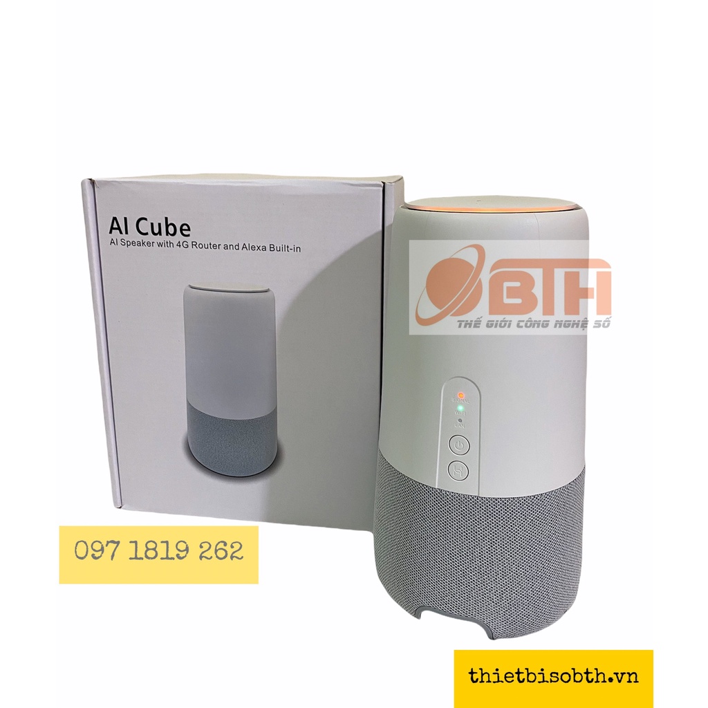Bộ phát WiFi 4G Huawei AI Cube B900-230, Tốc độ LTE CAT6 300Mbps, WiFi AC 1167Mbps B900