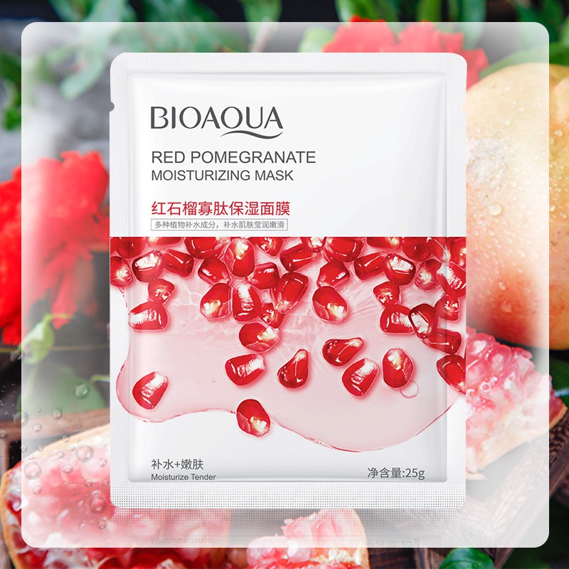 Mặt nạ Bioaqua dưỡng ẩm hương trái cây tự nhiên đặc biệt để chăm sóc da | BigBuy360 - bigbuy360.vn