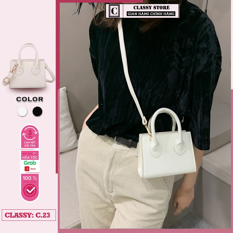 Túi Xách Mini Nữ Đeo Chéo Đẹp Thời Trang Giá Rẻ Dễ Thương Nhiều Ngăn Đựng Đồ Nhỏ Gọn Dễ Thương CLASSY STORE_C.23