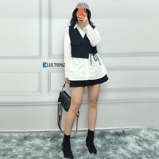 chân váy tennis xếp ly