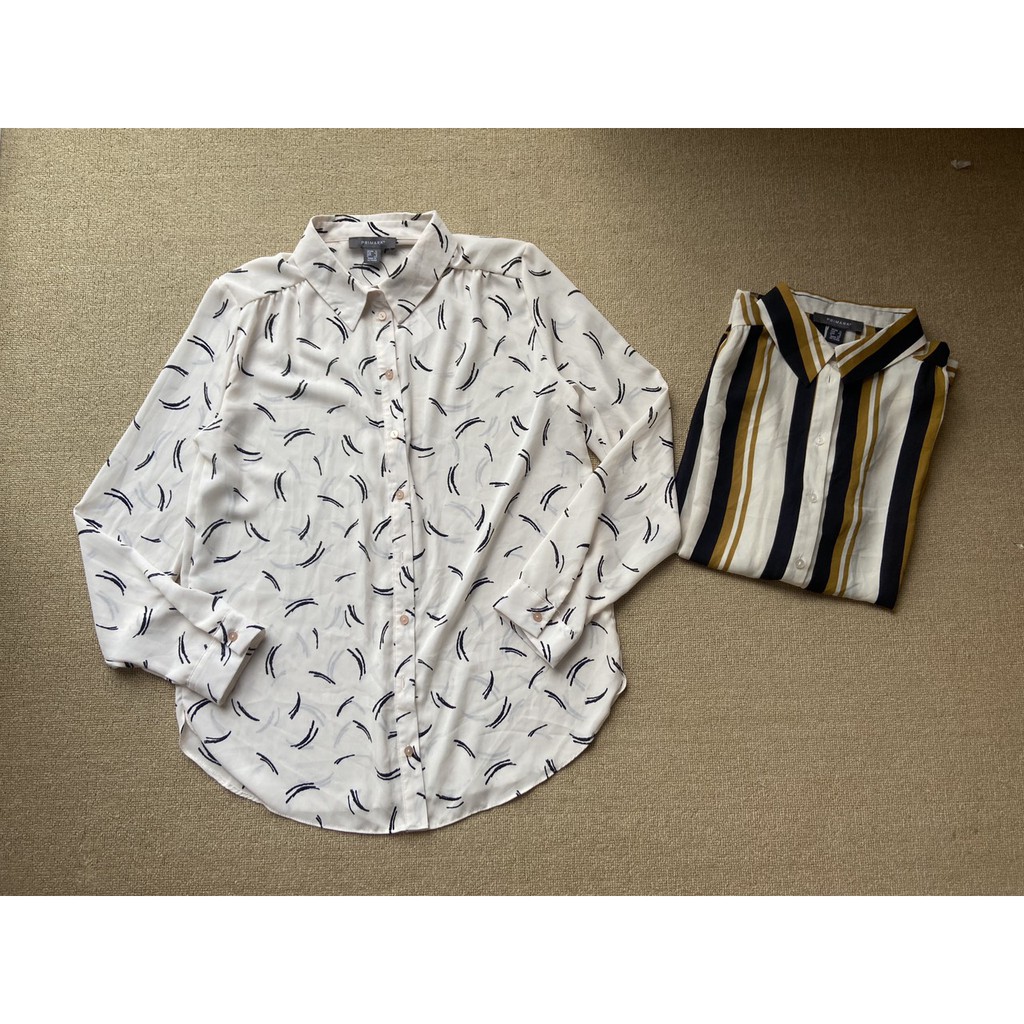 ÁO SƠ MI HỌA TIẾT PRIMARK