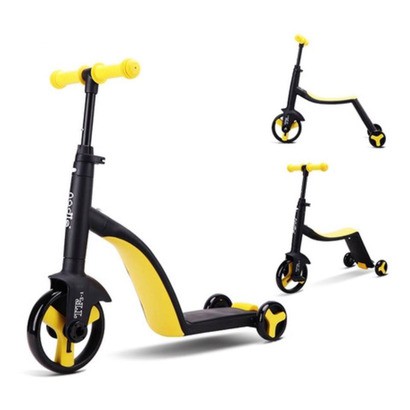 Xe Trượt Scooter Nadle 3 trong 1 - Đa năng tiện lợi rễ sử dụng với 3 chức năng vừa xe đạp - scooter - xe chòi chân