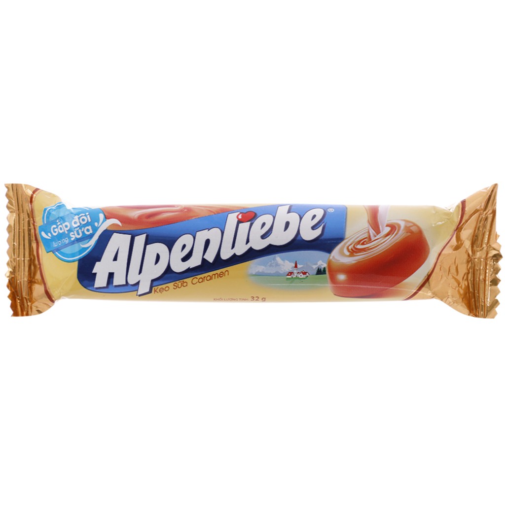 Kẹo Alpenliebe vị sữa caramen thỏi 32g