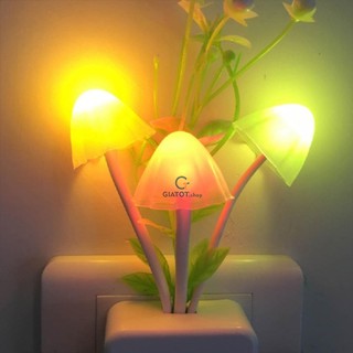 [SALE 50%] [GIẢM 15K PHÍ SHI]ĐÈN NGỦ NẤM CẢM ỨNG HÌNH BÌNH HOA TỰ SÁNG KHI TRỜI TỐI-LOẠI LỚN - ĐÈN NẤM [ĐƠN 500K GIÁ SỈ]