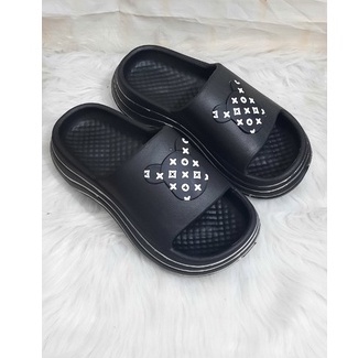 DÉP SIÊU NHẸ HÌNH  GẤU ĐẾ SỌC ĐỘN ĐẾ CAO 3CM ( ĐẶT TĂNG LÊN 2 SIZE)