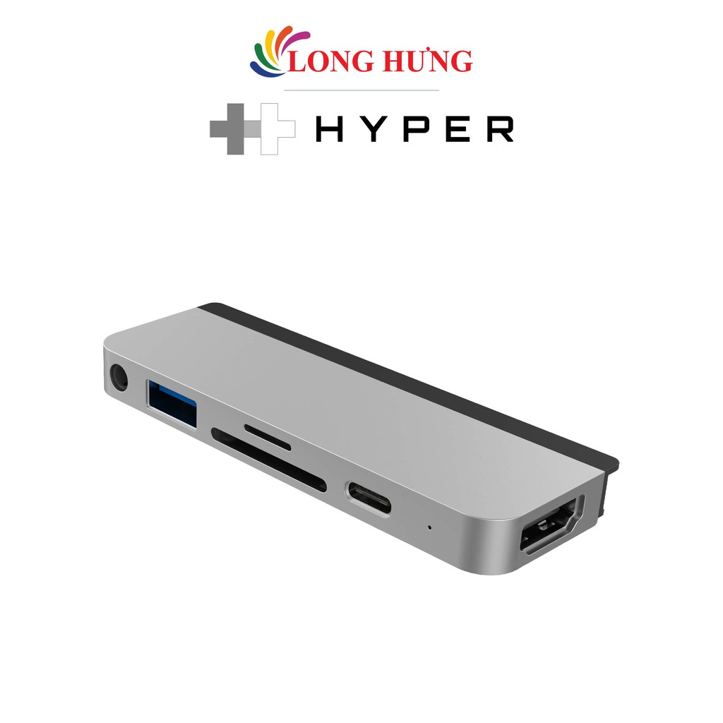 Cổng chuyển đổi HyperDrive 6-in-1 Hub For iPad Pro HD319B - Hàng chính hãng