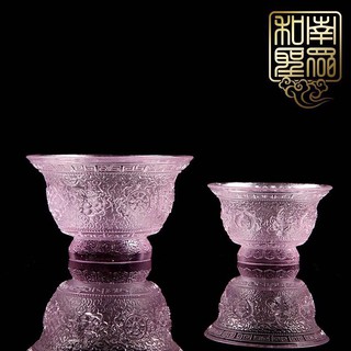 Chén Cúng Lưu Ly Nhỏ-Trung.