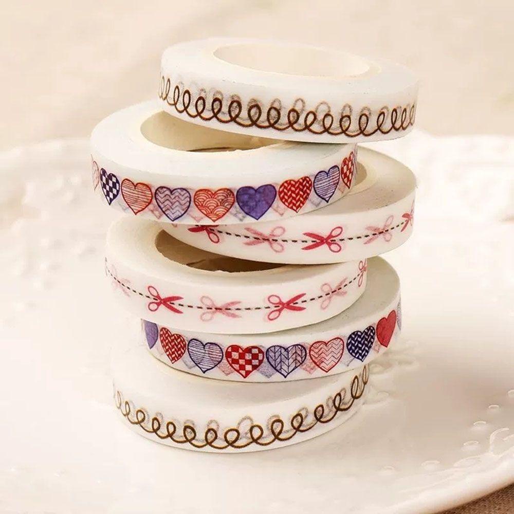 WATTLE Cuộn Băng Dính Washi Có Thể Xé Ra Dùng Trang Trí Nhật Ký