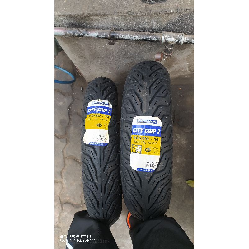 Lốp michelin 140/70-14 city grip 2 lắp NVX