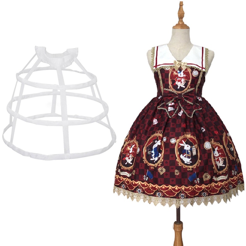 Đầm Ngắn Dạ Hội 3 Vòng Cho Cô Dâu Crinoline Underskirt Shap