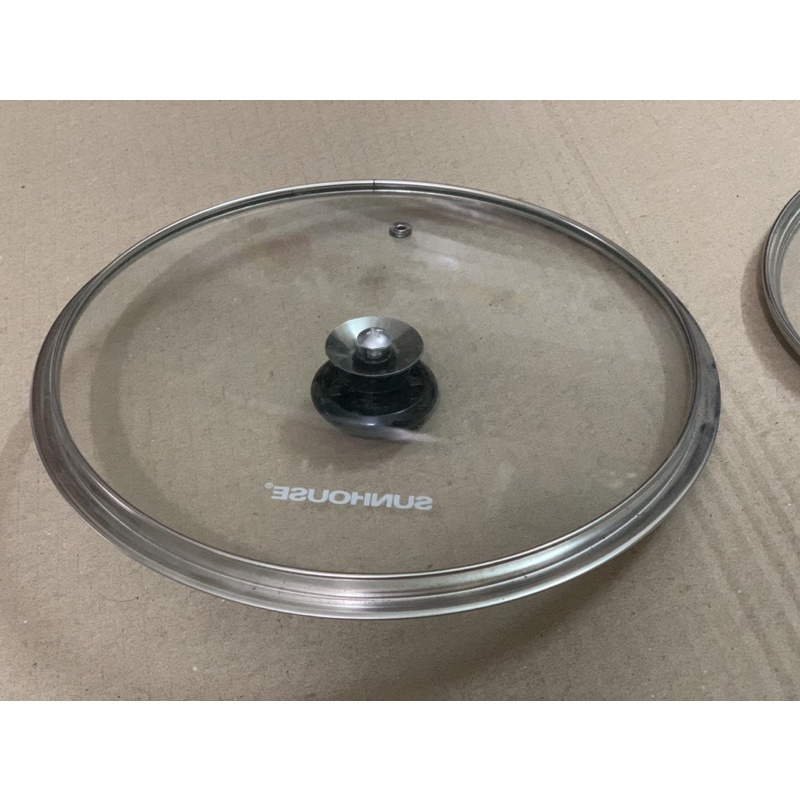Nắp vung kính phẳng nồi chảo cường lực