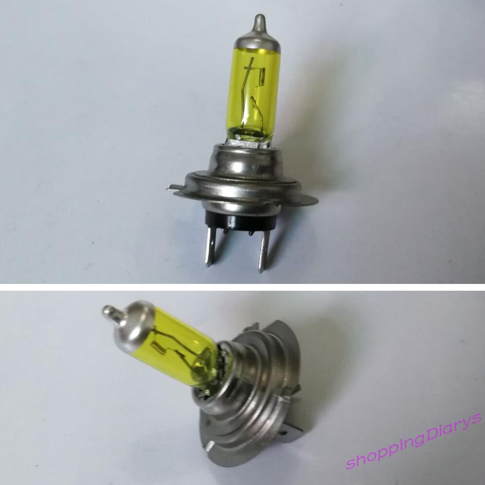 1 Bóng Đèn Pha Halogen H7 12v 55w 4,000k-4,500k Ánh Sáng Vàng